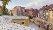 Friedrichsgracht in Berlin Eduard Gaertner